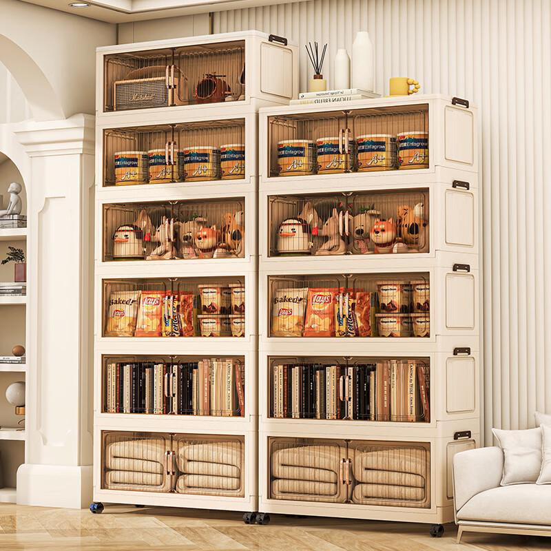 Shengbei Folding Transparent Multi-Layer Storage Cabinet
