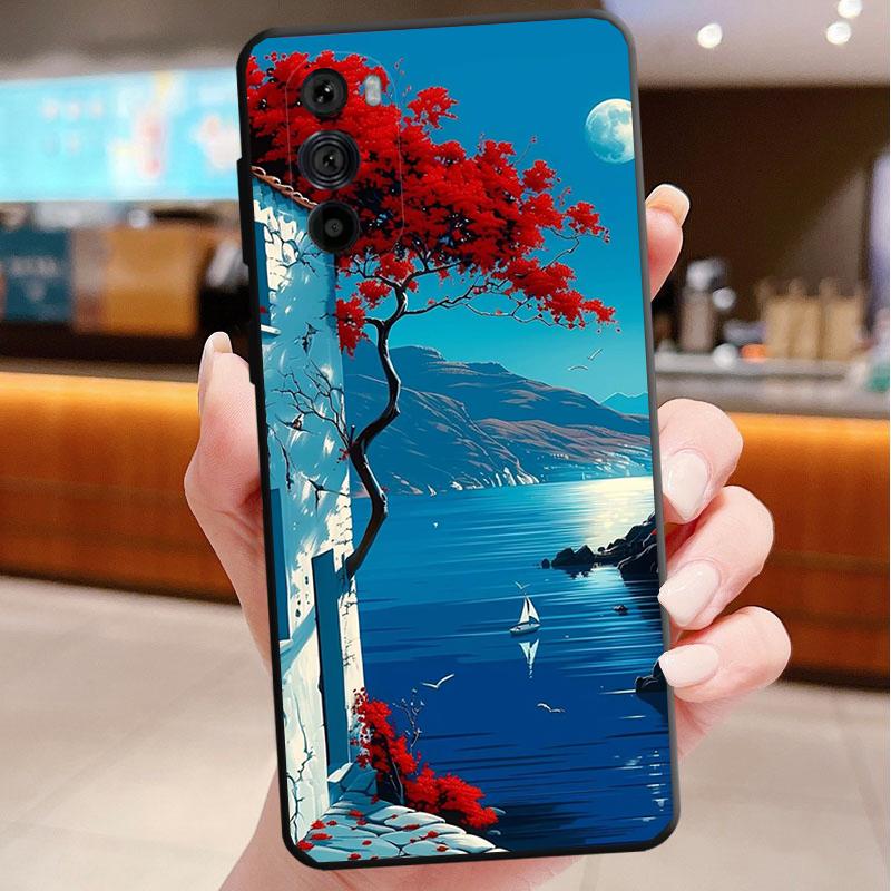

Phone Case For Motorola Edge 50 40 Pro 60 50 40 30 Ultra Neo Fusion Moto G Play G Stylus G Power G Greece Turkey Italy Scenery Moto Edge 30 Fusion