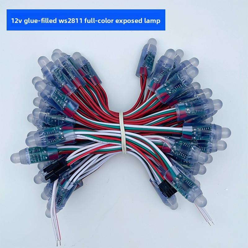 Rgb Waterproof Led Light String For Signage And Holiday Decor