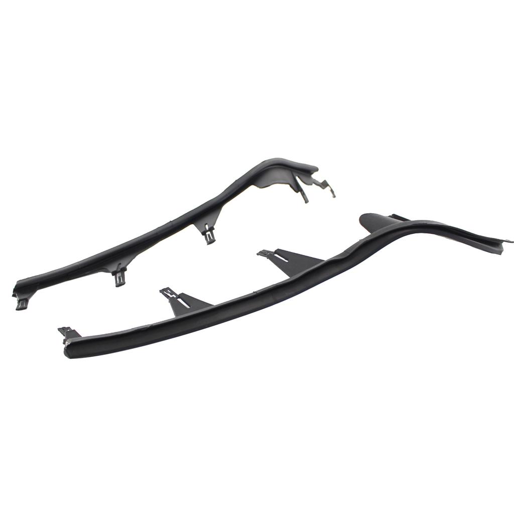 Left & Right One Pair Upper Headlight Cover Strips Replacement for BMW 3 Series E46 98 01(4 Door)