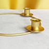 Apply to Circle Taper Holder Rings Advent Tick Centerpieces Decoration Dinning Room Party