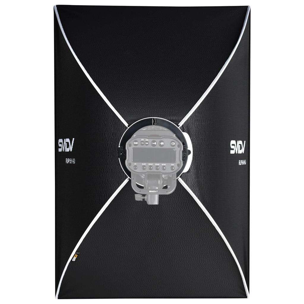 SMDV FLIP NEMO Softbox, 60x90cm, Body Only, Foldable, One-Touch Storage, Non-Fluorescent Fabric, Strobe, LED Lighting, Case Included, NEMO6090