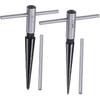2Pcs 3-13mm/5-16mm Bridge Pin Hole Hand Held Tapered Reamers 6 Fluted Chamfer Reaming Guitar Woodworker Luthier Tool