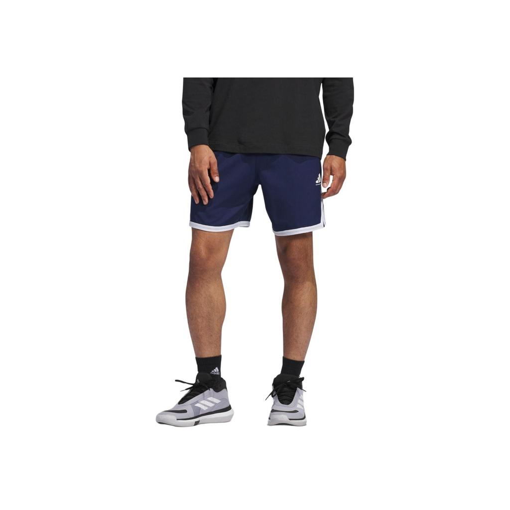 adidas Crazylite Shorts Lightweight Color-Block Woven Loose Basketball Pants Men Shorts Navy JP2156