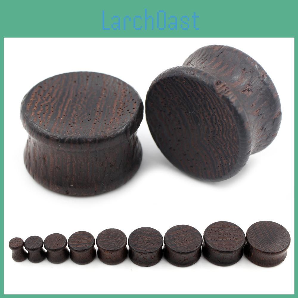 622mm 2pcs Double Wood Alisouy Flared Ear Expander Flesh Tunnels Plugs Gauges Stretcher Extender Earring Body Piercing Jewelry