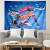 KPop-Demon-Hunters Print Tapestry, Backdrop, Easy Setup, Ideal for Bedroom, Office & Living Room, with Aesthetic Wall Hanging Decor.