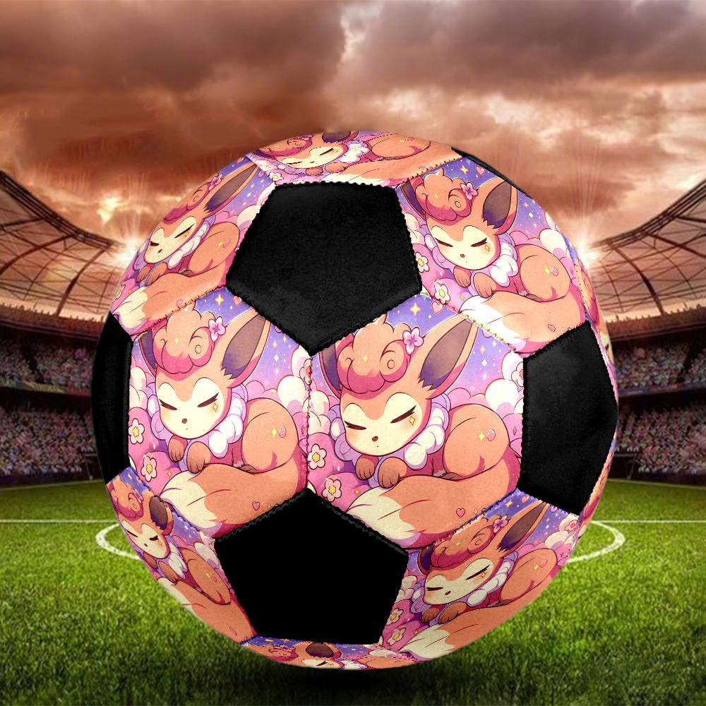 Pokémon Theme Size 5 Soccer Ball, Suitable for Both Indoor and Outdoor Matches, a Gift Suitable for Everyone.