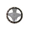 Camouflage Car Steering Wheel Covers Universal Anti-slip Stretchy D Round Shape 38CM Protective Cover Elastic Fabric Car Styling