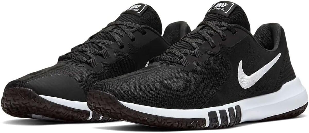 NIKE Flex Control 4 Black/Dark Smoke Grey/White CD0197-002 24.5cm