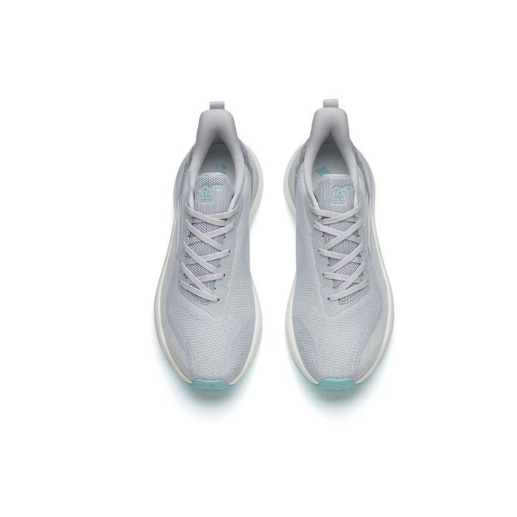 Anta Chuang 2.5 Mesh Cushioning Non-Slip Breathable Durable Low-Top Running Shoes Men Sneaker Gray Silver White 112235582-2