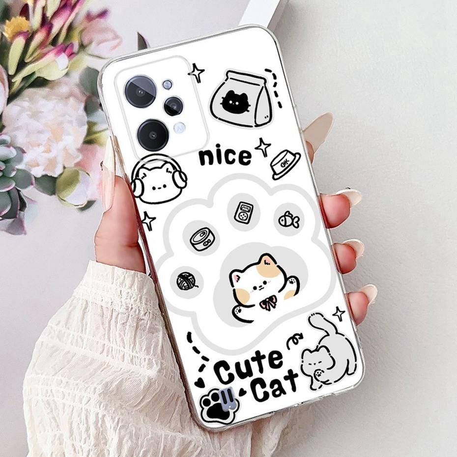 Cute Painting Phone Case For Realme C31 C33 Soft Silicone TPU Back Cover For Realme C31 C33 2023 Cases Bumpers