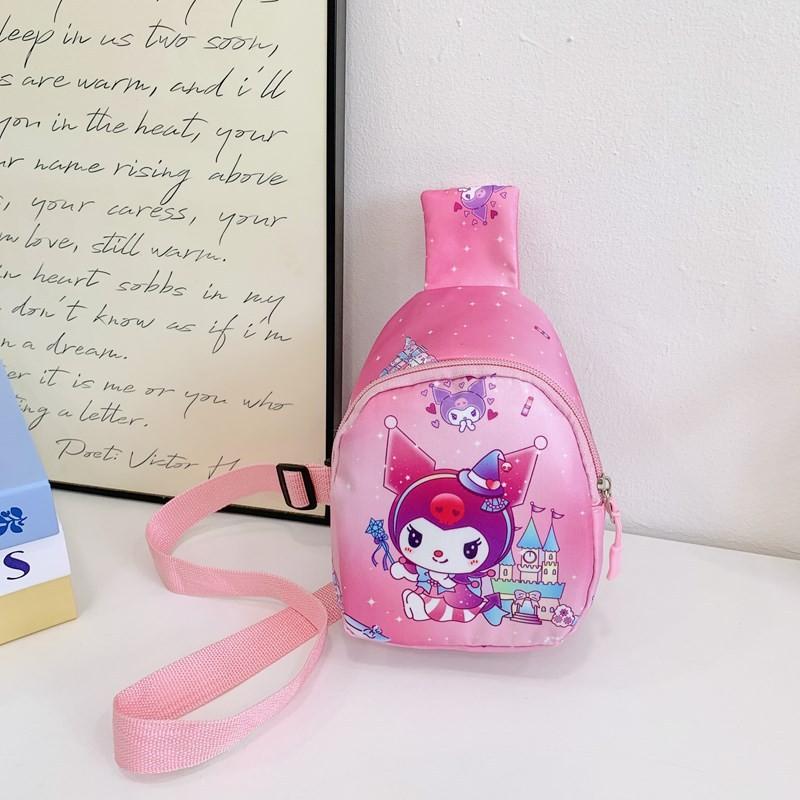 Adorable Cartoon Children's Chest Bag For Boys And Girls Perfect For Preschool Use
