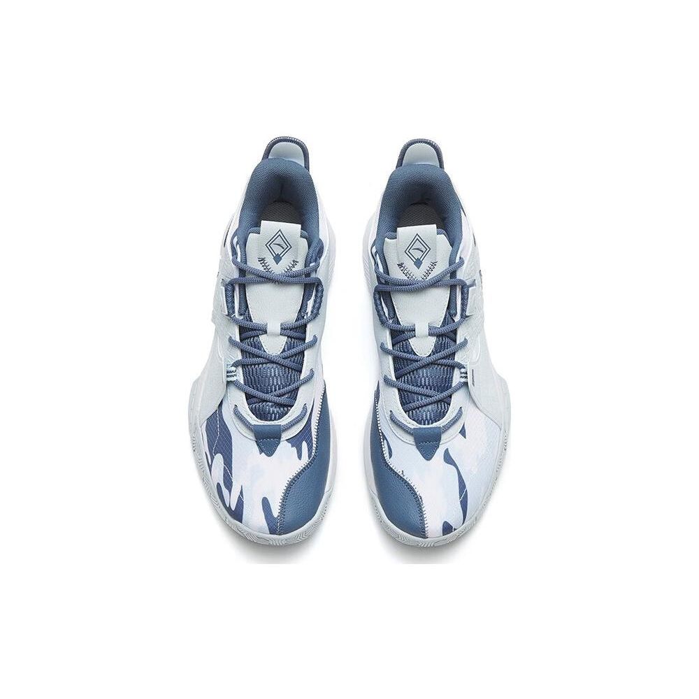 Anta Speedy 2 Lightweight Cement King Performance Shock Absorption Wear Resistant Mid Top Basketball Shoes Men Basketball Shoes 112241610-7