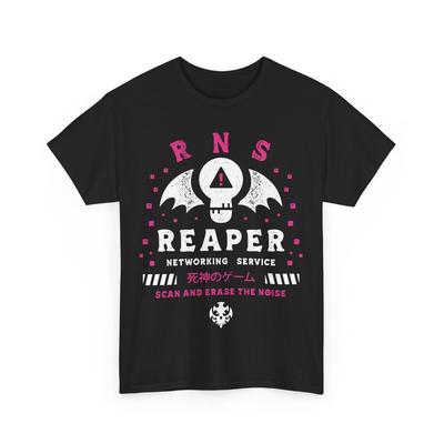 Reaper Networking Service Grunge Emblem Unisex-T-Shirt. The World Ends With You.