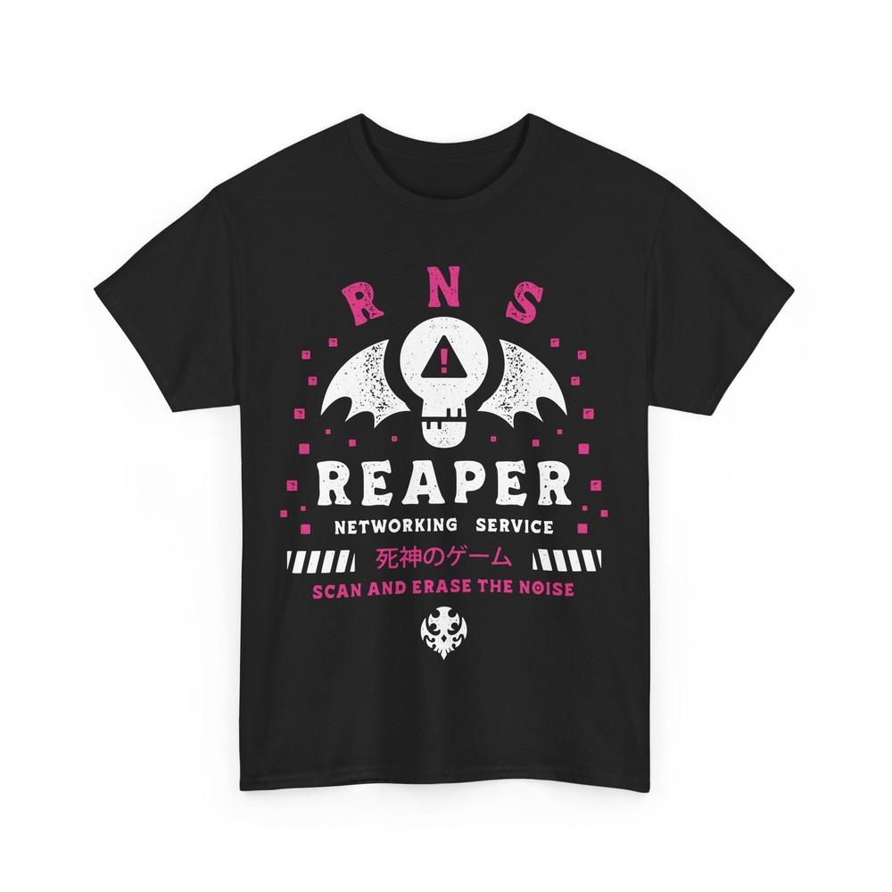 

Reaper Networking Service Grunge Emblem Unisex T-Shirt. The World Ends With You. 2XL