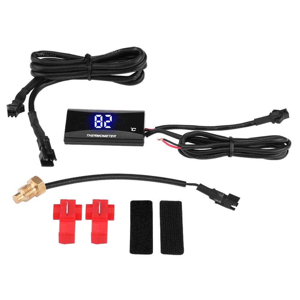 Universal Motorcycle Digital Motorcycle DC Display Range 0-120 Celsius Temperature