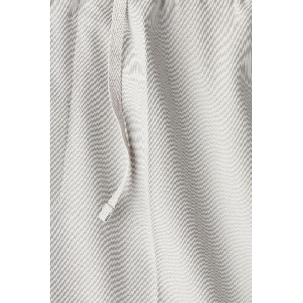 H M sliM Fit Twill Pants ligHt Beige