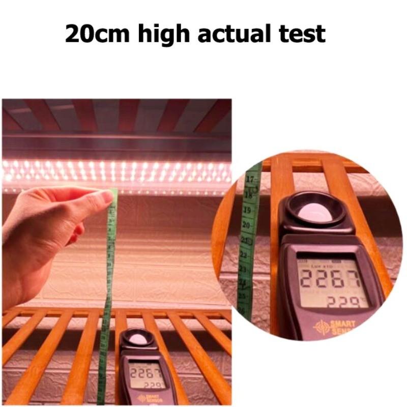 T8/T20 LED Grow Light Full Spectrum Hydroponic Seedling Plant Lamp Indoor Plant Growth Supplementary Lighting Equipment