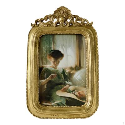 Wall Hanging Photo Frame Desktop Picture Fashion Tabletop Centerpiece Resin Ornament