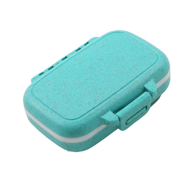 7 Grids Pills Organizer Case,Mini Portable Pill Boxs,Tablet Storage Container,Weekly Medicine Pill's Box,7 Days Tablets Case