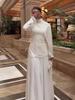 Elegant European Long Sleeve Retro Dress 2026