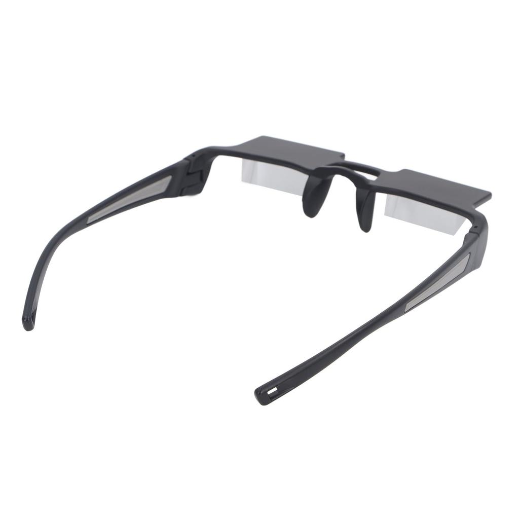 [Confortable] Lunettes paresseuses, Lunettes pour s'allonger à 90°, Lunettes à prisme pour vue horizontale pour lire en étant couché, Regarder la télévision avec des lunettes ou des lunettes de lecture