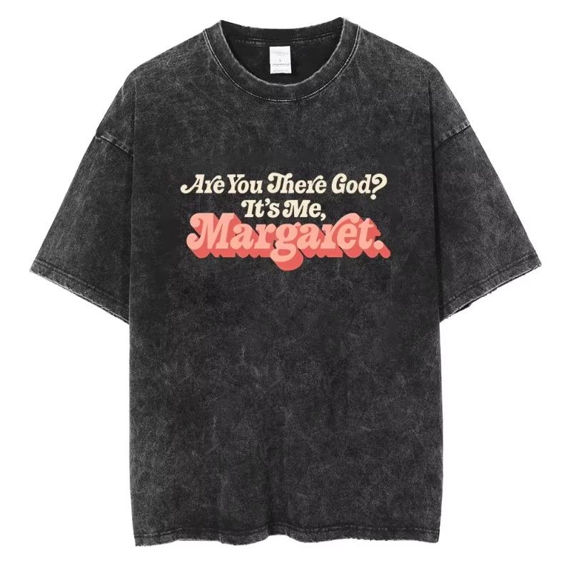 Retro Distressed American Street T-Shirt Loose Oversized Washed Tee for Men Women Vintage Tee Casual Top Unisex Tops