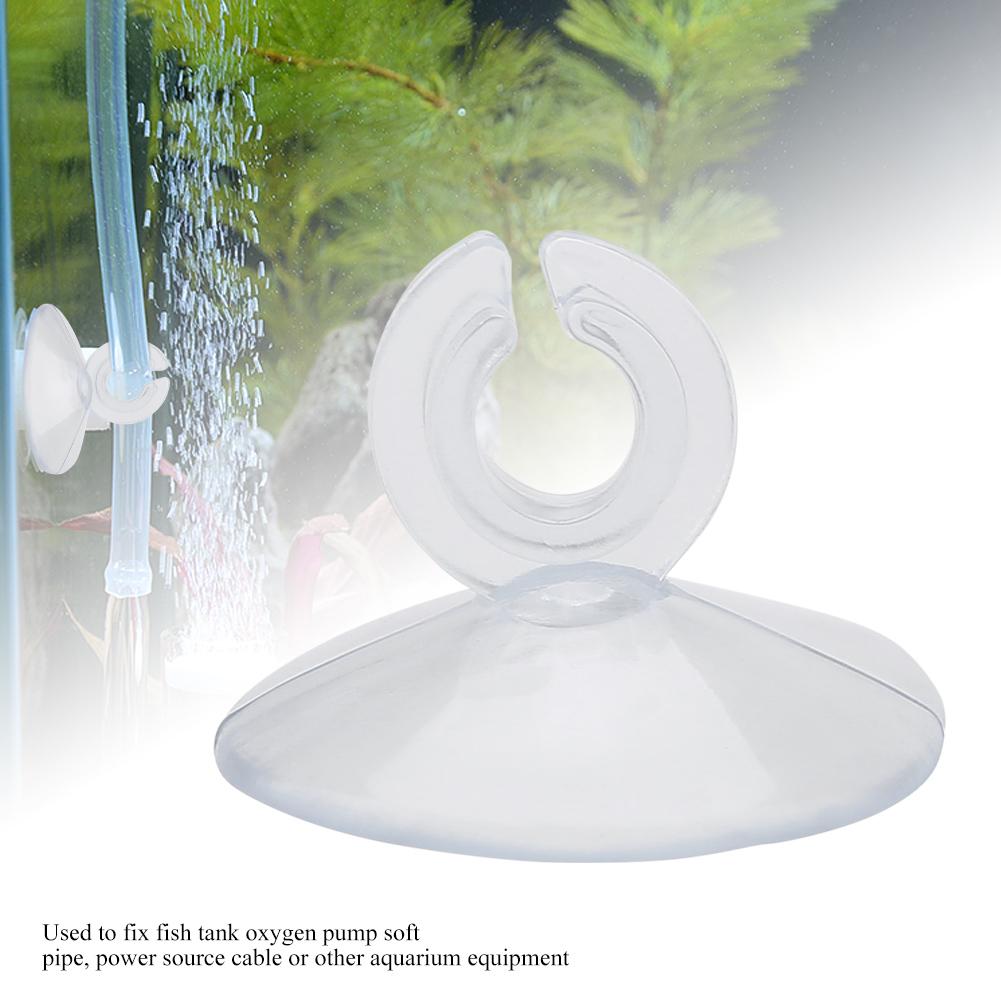 50pcs Aquarium Sucker Clips Airline Tube Holders Clamps Fish Tank Hose Holder Clips