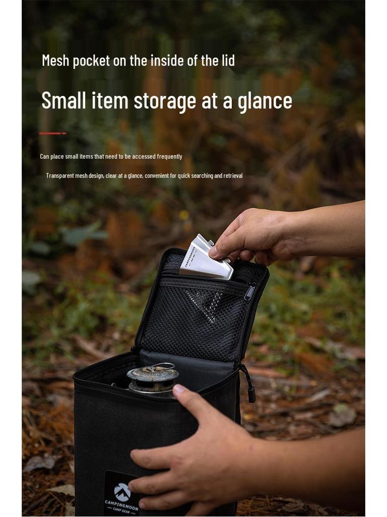 Сумка Koman BKT-9-BC для великої туристичної лампи - Щільний брезент для ламп, газових балонів та пальників