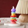 Stackable Candle Making Kit, Resin Casting Mold, Plaster Candle Holder Mold,Geometric Silicone Molds for Home Decor