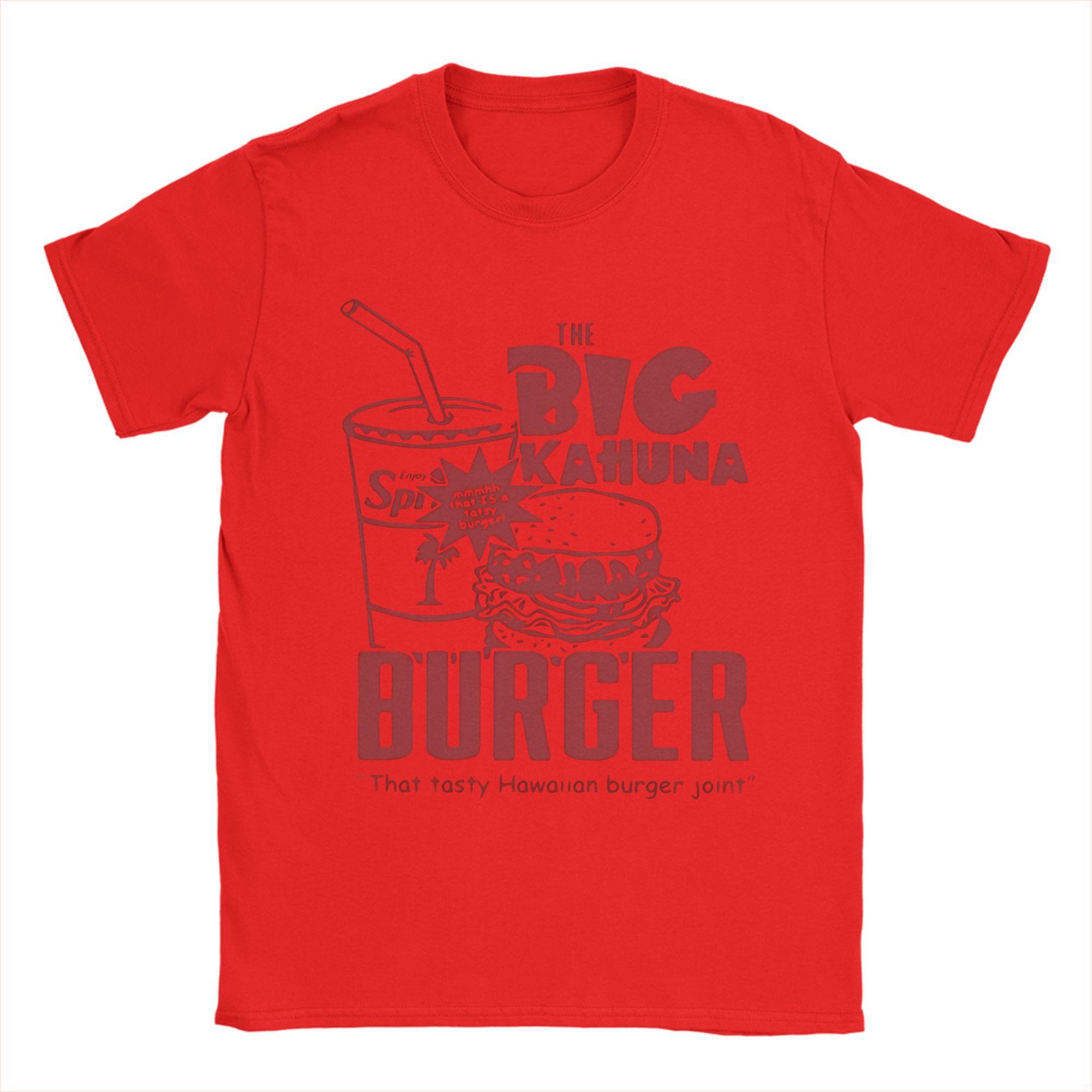 

Pulp Fiction 2 Quentin Tarantino The Big Kahuna Burger T Shirts Unisexs 100 Cotton TShirt Crewneck Tee Shirt Clothing Present S