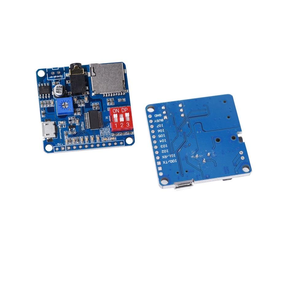 NEW MP3 Player Voice Playback Module I/O Trigger UART Control SD/TF For Arduino