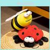 In Stock Cross-border New Arrival Insect Adventure Bee Ladybug Stuffed Animal Cartoon Flying Animal Plush Toy Gift