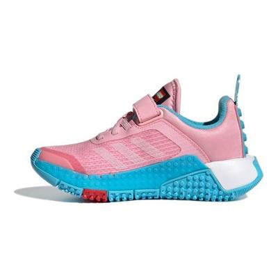 LEGO X Sport J Light Pink Kids Sneakers Cloud-White Bright-Cyan GX7613
