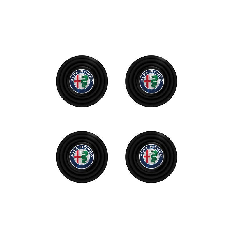 

For Alfa Romeo Car Door Silicone Anti Shock Pad Trunk Thick Cushion Sticker For Alfa Romeo giulia stelvio giulietta 159 147 156