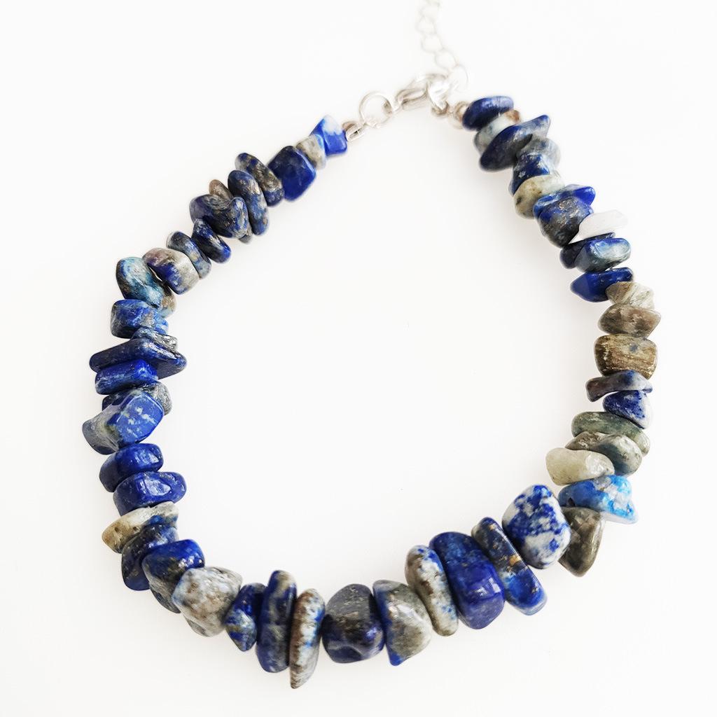 Pink Purple Agate Crystal Beaded Bracelet - Semi-Precious Gift for Female Students & Best Friends