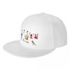 Alan Becker Five Stick Figures With Fire Mouse Pickaxe Baseball Caps Snapback Baseball Hats Casquette for Unisexs And Womens