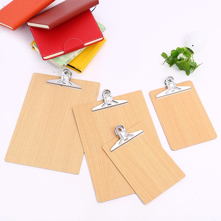 Wooden Clipboards for A4 & A5 - Hard Board & Menu Clip Folder