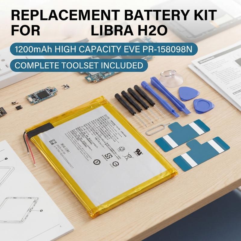 Universal PR-158098N 1200mAh Rechargeable Cell Thin Design For Libra Portable Electronics Handheld Devices
