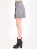 New In High-Waisted Check Wrap Skirt Pants
