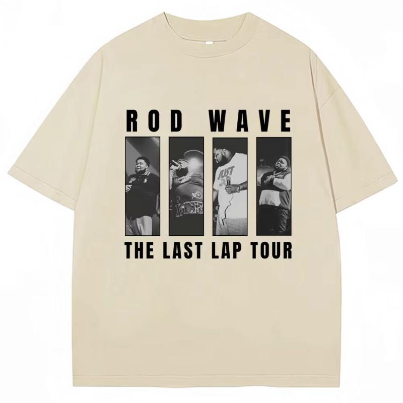 

Rod Wave The Last Lap Tour 2024 Vintage T Shirts Men s Hip Hop Gothic Fashion Streetwear Oversized Harajuku Cotton T-shirt Male 5XL різнокольоровий