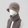 Hat Women's autumn and winter knitted hat Warm and cold hat Wool hat
