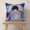 Game C-Columbina Genshin Cute Impact Pillow Cushion Cover Pillowcase Living Room Sofa Home Decor