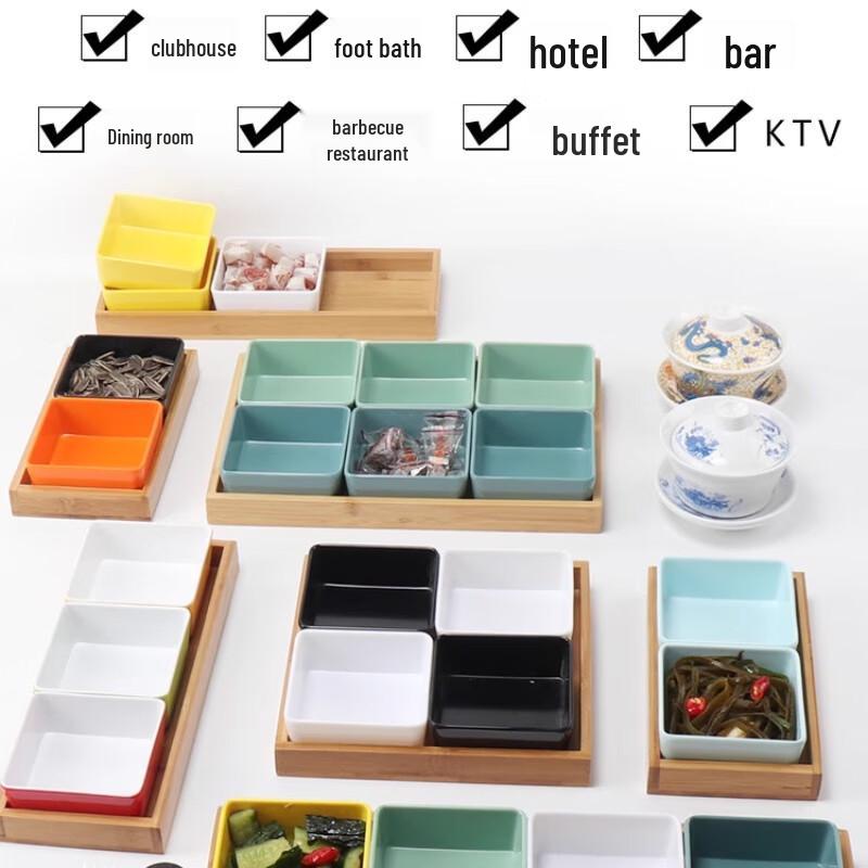 Japanisches 6-Fächer-Snack-Servierset