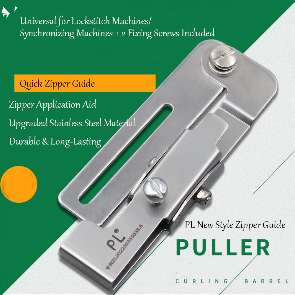 

Upgraded Multifunctional Zipper Guide Fixing Device Rust Resistant Adjustable Width Opening Size For Sewing Studios Garment Fact