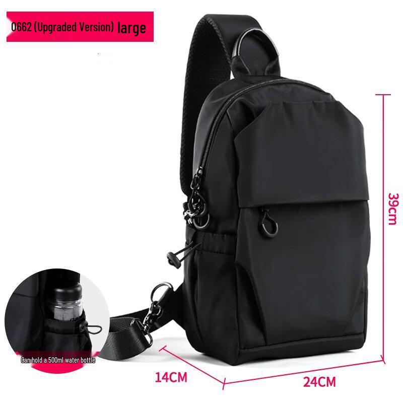 

Lishen Men s Chest Crossbody Bag