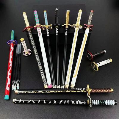 7,8 Zoll 20 cm Signatur-Stift Figur Modell Legierung Echte Größe Kugelschreiber Anime Japanische Figur Zubehör Bürobedarf Geschenke
