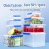 CHAHUA Food-Grade Rectangular Refrigerator Storage Box