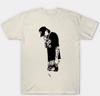 Peso Pluma Short Sleeve T Shirt Mens Unisex S-3XL Beige Corridos Mexican Artist