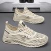 Fashion Men's Shoes Mesh Sneakers Hollow Out Breathable Casual Shoe Outdoor Sport Running Shoes for Men Comfort Tennis Shoes2025